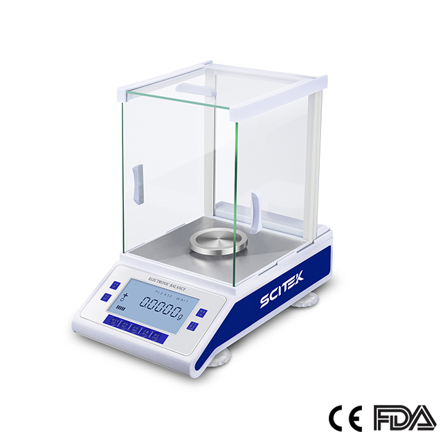 Electronic Analytical Balance, 0.0001g, Internal Calibration Buy