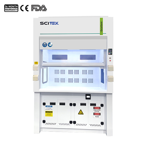 PP Spray Fume Hood with Scrubber